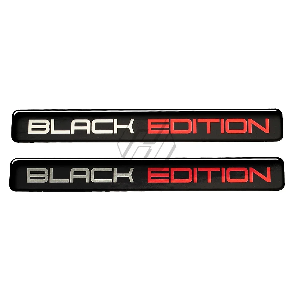 Black Edition Sticker Motorcycle Tank Decal Moto Decal Sticker Car Styling Stickers HIGH GLOSS DOMED GEL FINISH