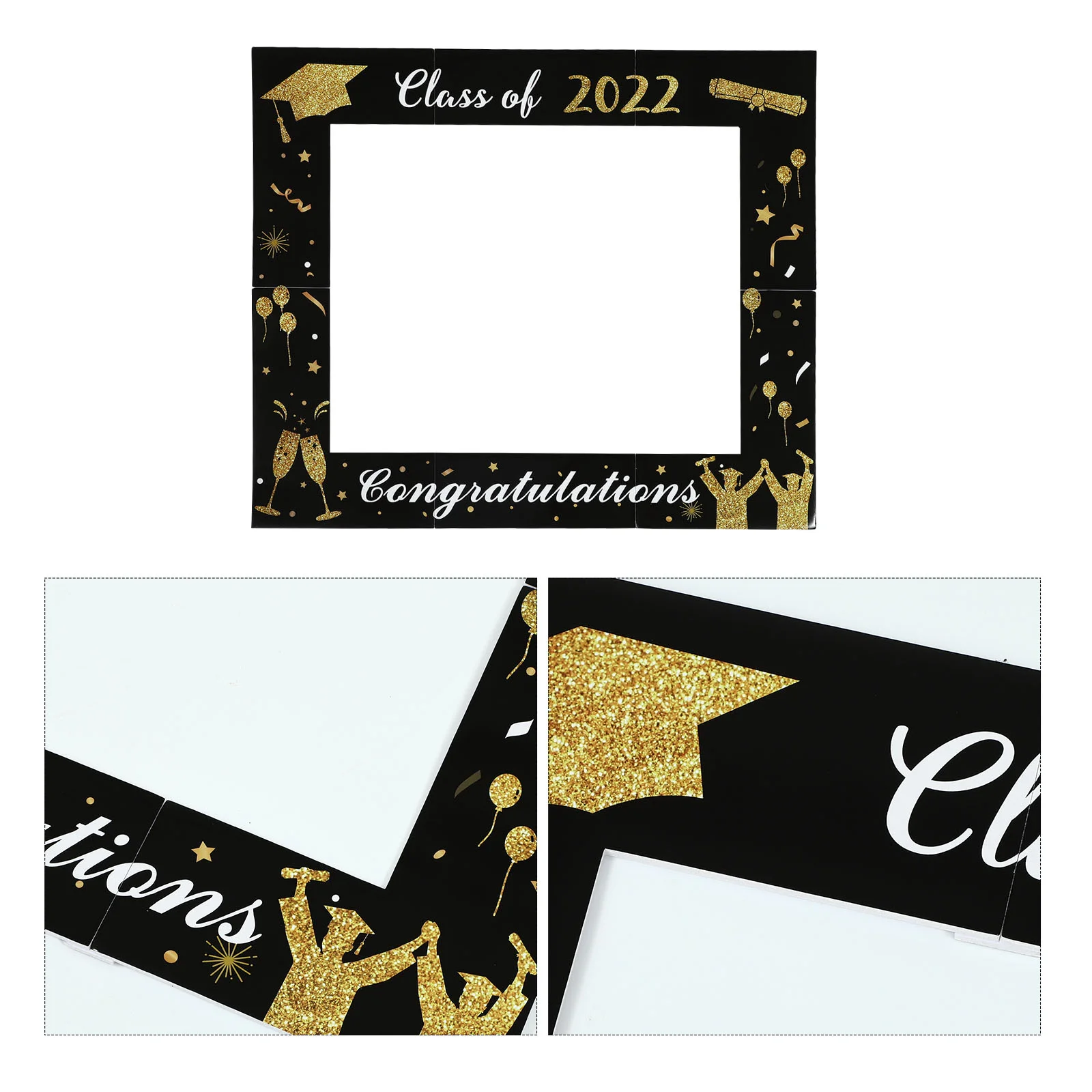 Graduation Season Photo Frame Booth Photography Accessory Prop Props Decorations Taking Tool Foam DIY Selfie Accessories