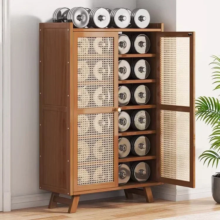 Home door corridor dormitory shoe rack into the household large capacity storage storage cabinet
