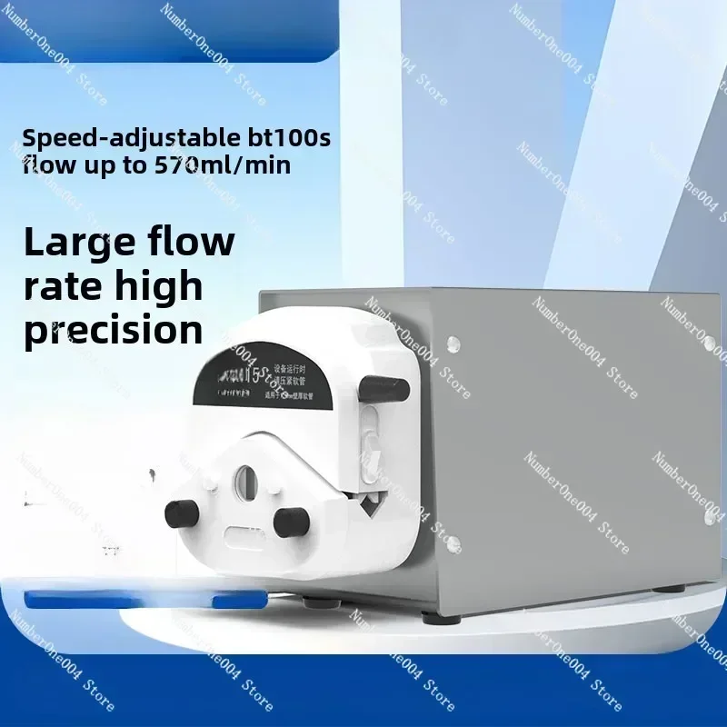 

Laboratory Silicone Tube Peristaltic Pump Head BT100S Speed Regulated Pump Small Digital Display