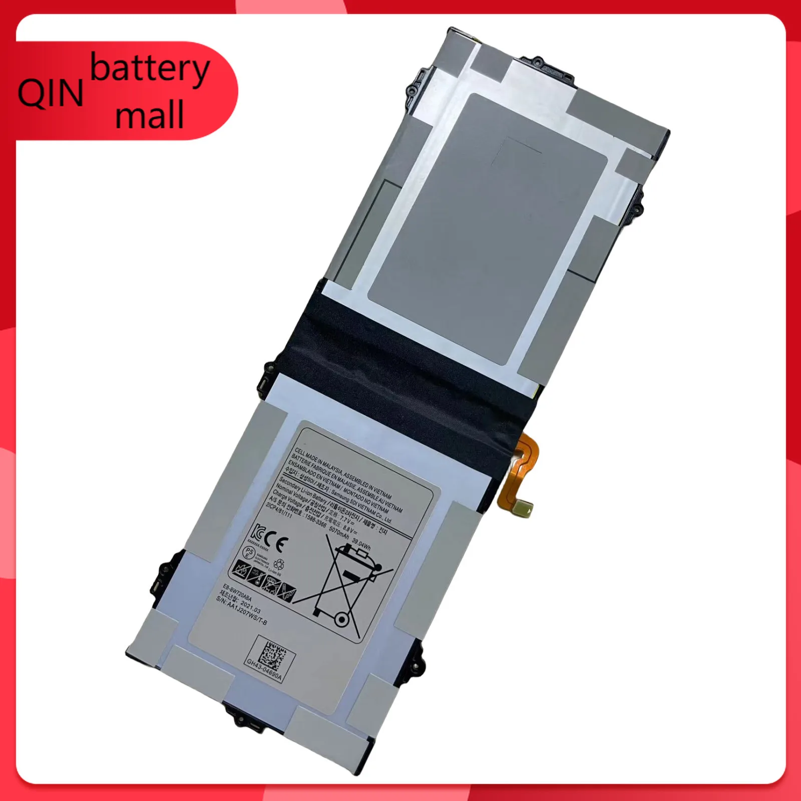 

Новый аккумулятор EB-BW720ABA для Samsung Chromebook 4, 11,6 дюйма XE310XBA-K02US