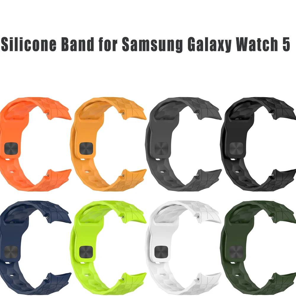 Silikonarmband für Samsung Galaxy Watch 7 6 5 4 40 mm 44 mm 6 4 Classic 43 mm 47 mm Sportarmband für Galaxy Watch 5Pro 45 mm Band
