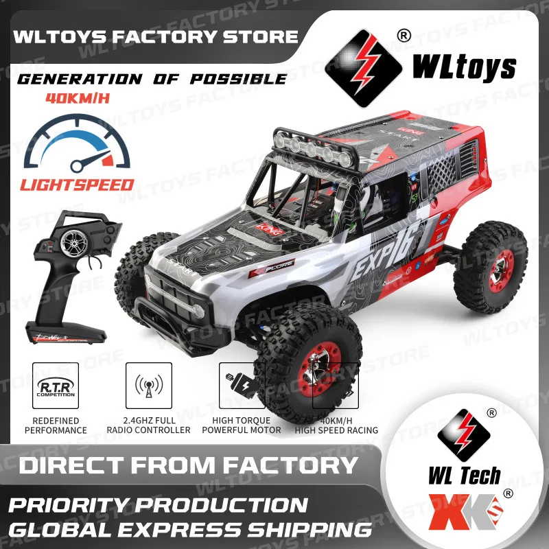 1:12 Wrangler Car Remote Control Climbing Car Rc Competition Four-Wheel Drive High-Speed Off-Road Drift Racing Adult Male Toy