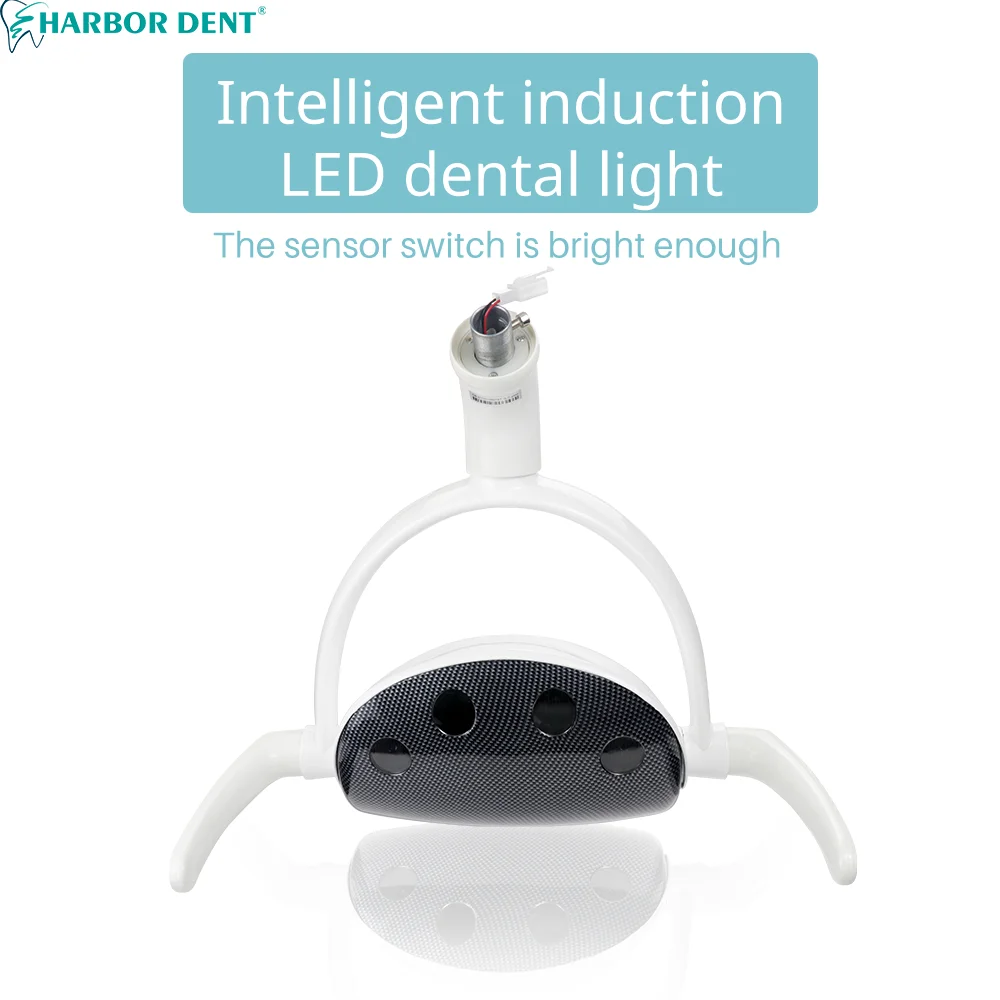 Dental Operação LED Lamp, Sensor de indução, luz para Dental Unidade Chair, boa qualidade equipamentos, 4 LED Sensor, Shadowless Light