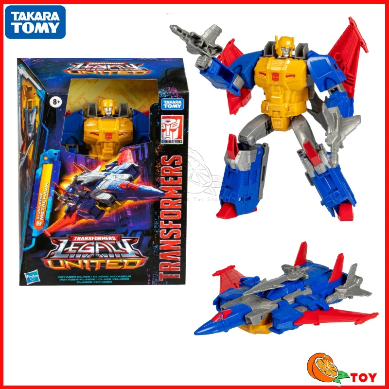 

В наличии Takara Tomy Трансформеры игрушки Legacy United Metalhawk Модель Коллекция роботов Фигурки Игрушки Подарки Хобби