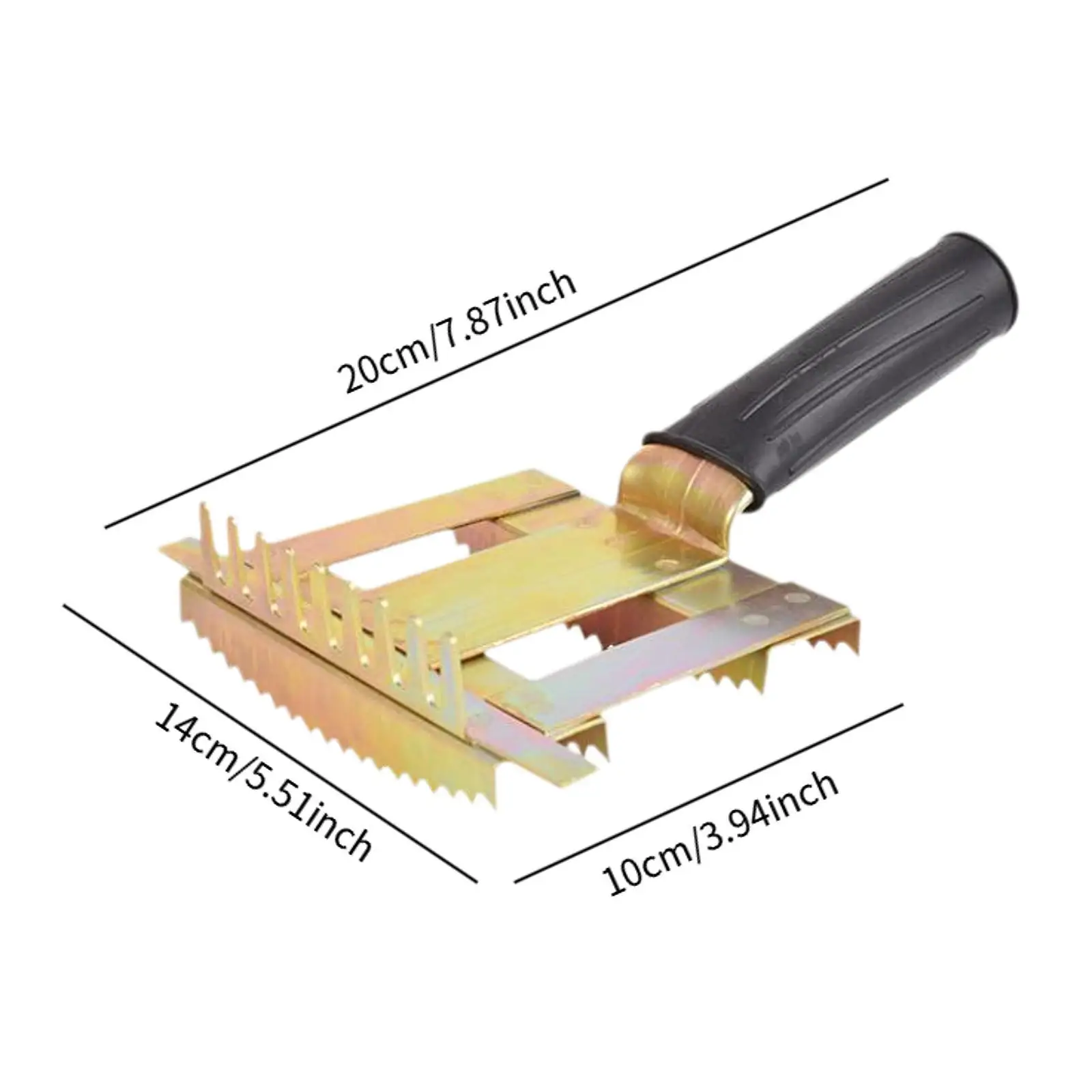 Sikat Penghilang Bulu Hewan Ternak Portabel Sikat Rambut Sapi Pegangan Nyaman dan Kokoh Alat Penghilang Bulu untuk Anjing, Sapi, Kambing, Kuda