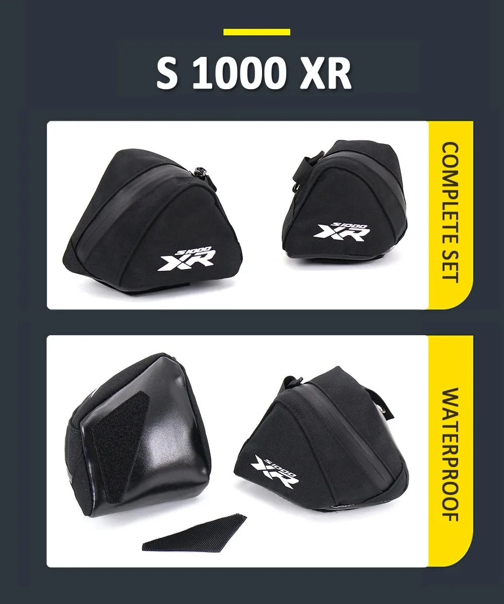 Motorcycle Wind Deflector Pockets Bag For BMW S1000XR S 1000 XR 2015-2019 Tool Storage Accessories Side Fairing Placement Bags