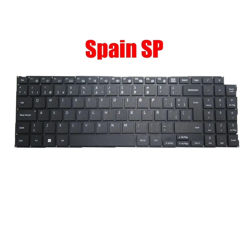 لوحة المفاتيح لسامسونج NP750XDA 750XDA 755XDA الإنجليزية كوريا الأمريكية KR المملكة المتحدة إسبانيا SP الشمال NE إيطاليا IT ألمانيا GR فرنسا FR كندا CA BE