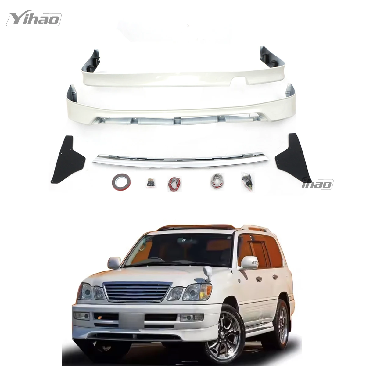 

For Toyota Prado FJ100/ LC100 LX470 bumper Body kits1998-2006 2007 upgrade
