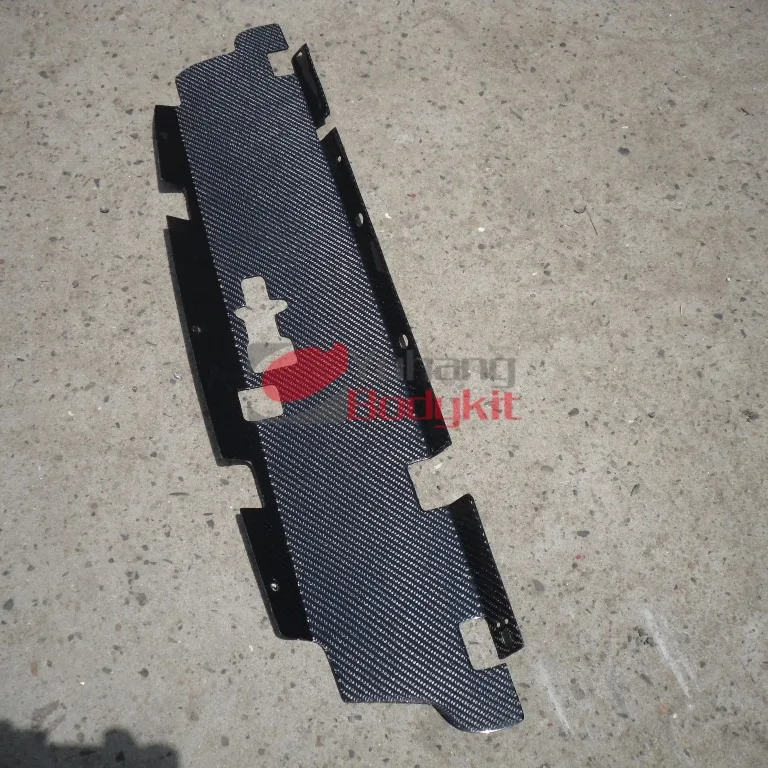 تعديل مقصورة قطع غيار السيارات R34 GTT، لوحة عزل خزان المياه، خزان مياه التبريد، ألياف الكربون #2