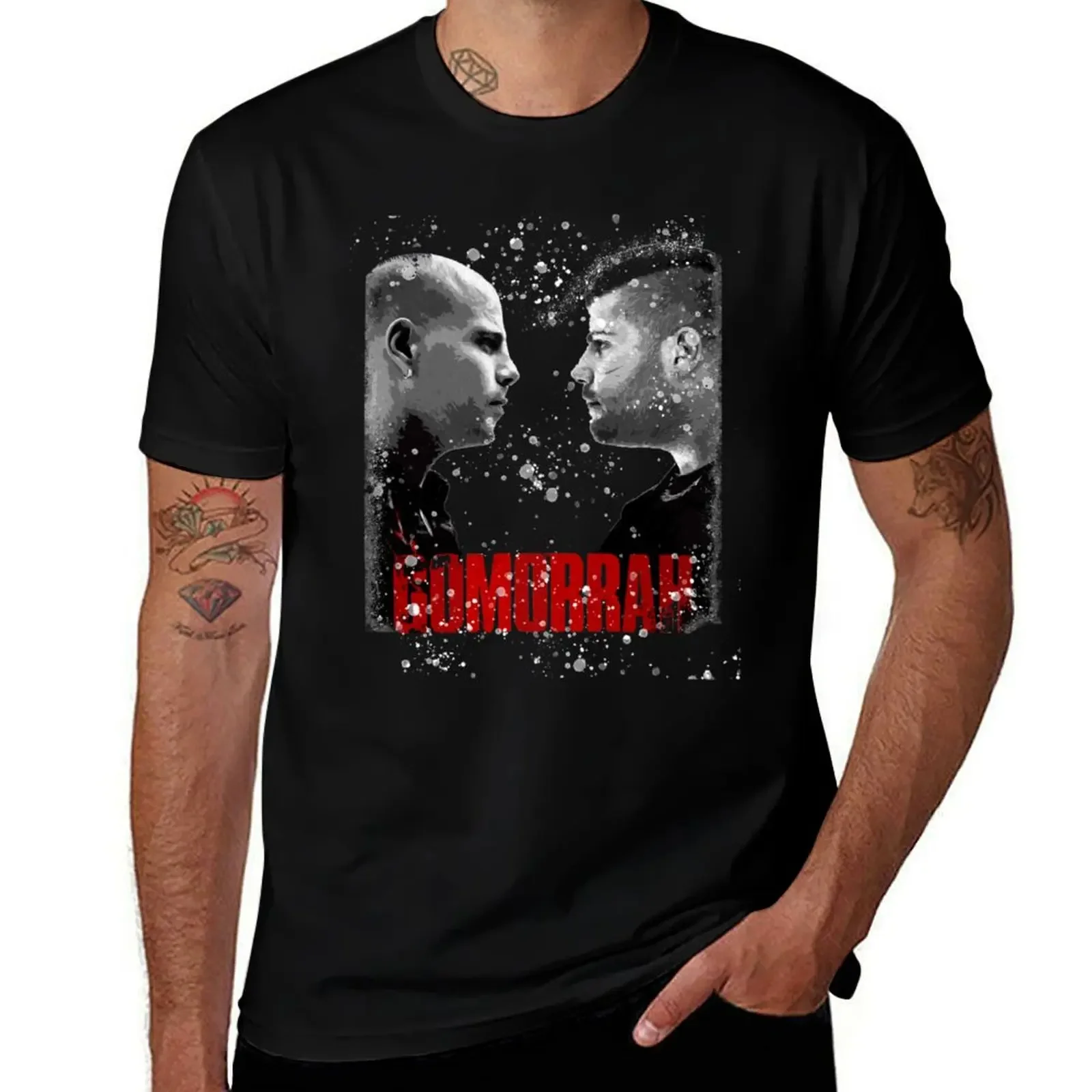 Gomorra Gennaro Savastano T-Shirt croswit shirt man tops outfits for men