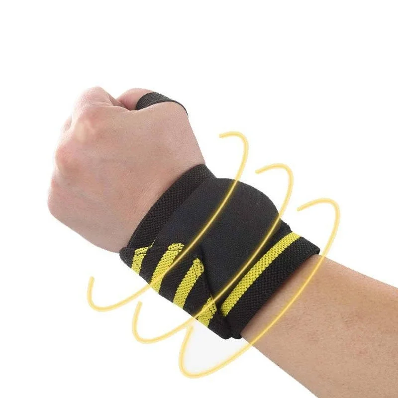 

1PCS Weight Lifting Wristband Gym Training Wrist Straps Wraps Sport Safety Wrist Support Wrist Brace Fitness Bandage