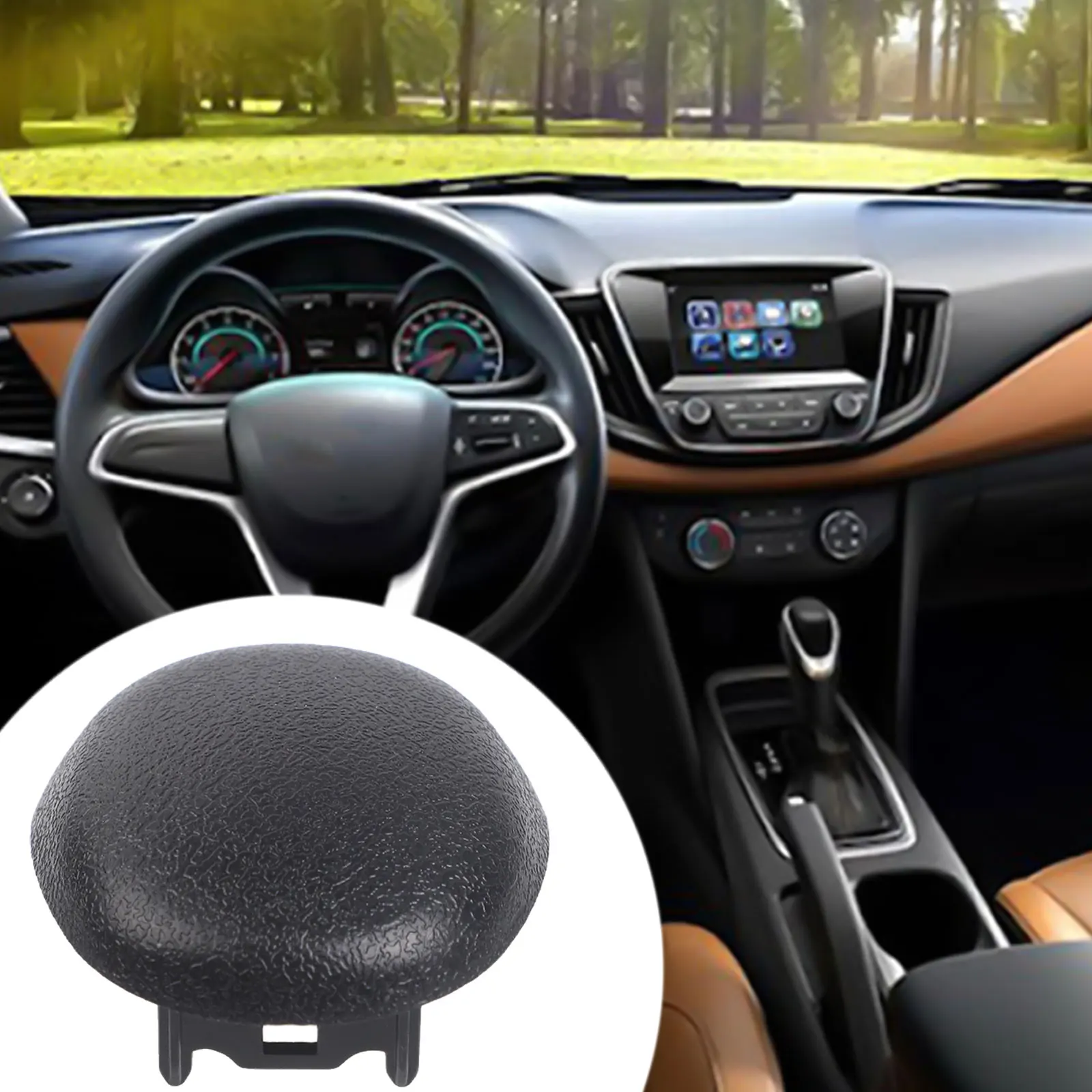 Replacement Knob Cover Gear Shift Knob 1 Piece Included Compatible With OE Direct Replacement Fitment Type Direct