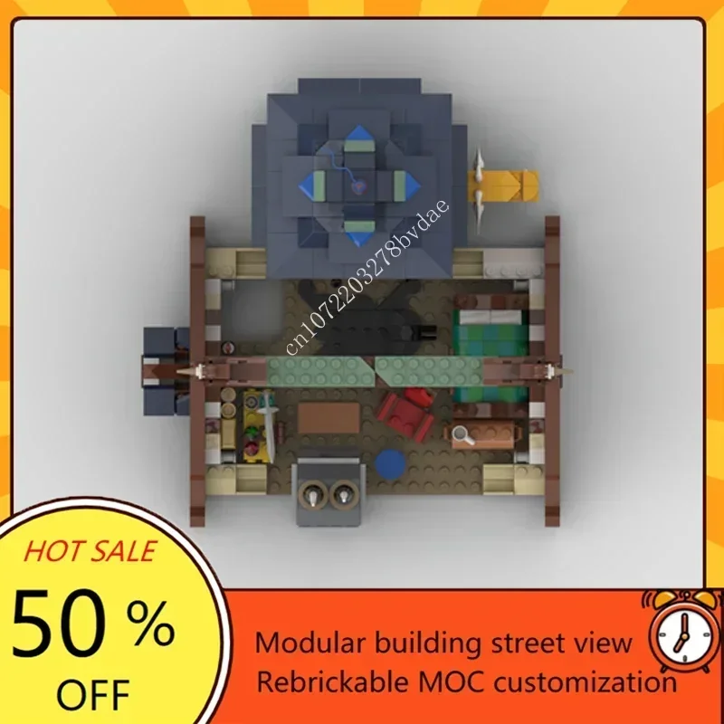 3482 pièces personnalisé MOC château médiéval Greenwood montre modèle technologie créative bricolage Puzzle assemblage jouets cadeaux d'anniversaire