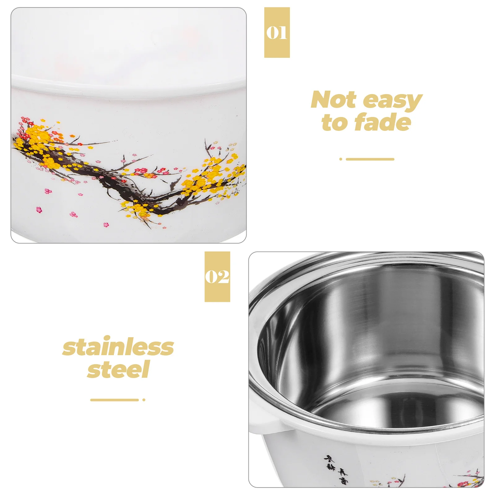 

Small Stainless Steel Hot Pot with Lid Soup Pot for Cooking Stove Top Induction Cooker Kitchen Use Stainless Steel Pots