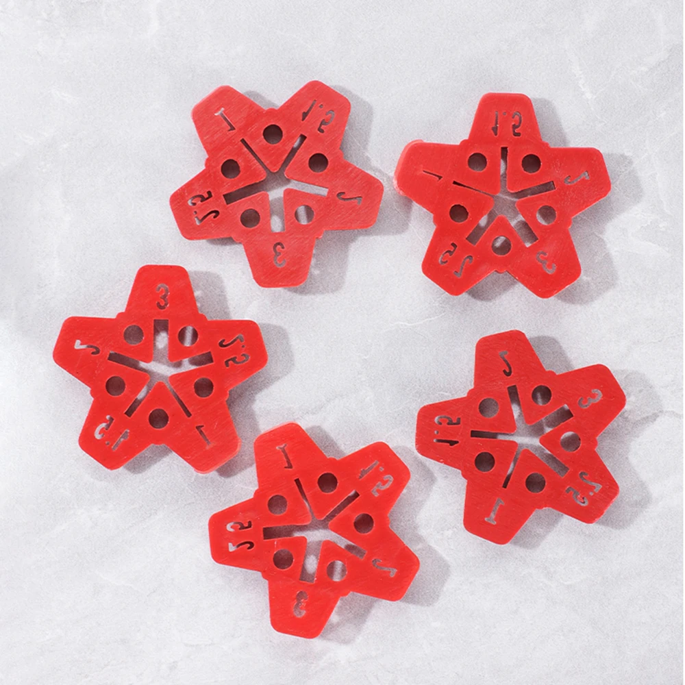 50/100/150/200/300Pcs 5 In 1 Wall Tiles Ceramic Gaps Locator 5-Sided Tile Leveling System Leveler Spacers Clip Tool Wedges Plier