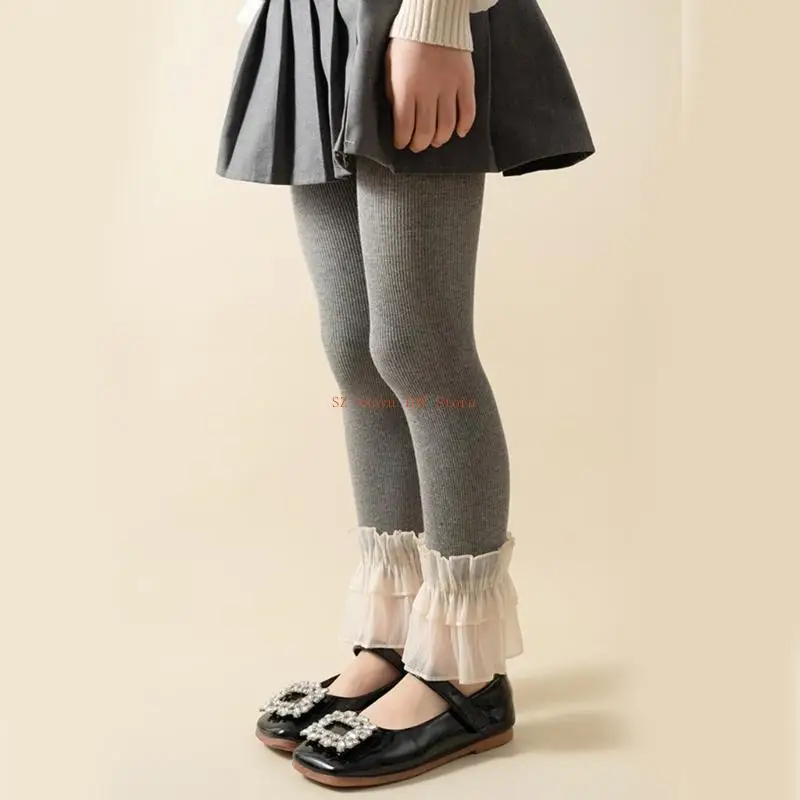 

96GC детские леггинсы весна осень детские девочки колготки модные младенцы укороченные брюки