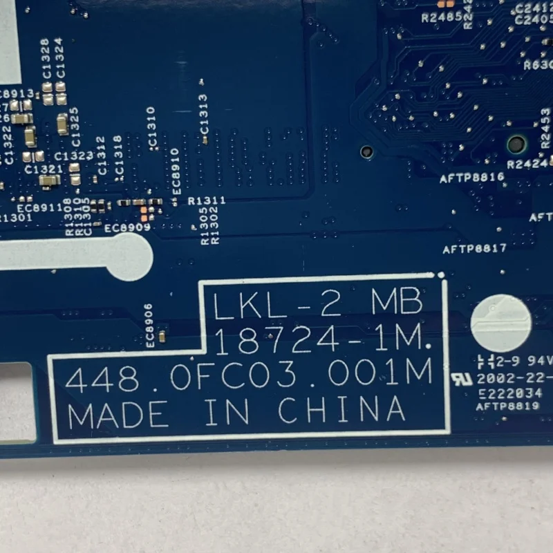 448.0FC02.001M 448.0FC03.001M For Lenovo ThinkPad L390 Yoga Laptop Motherboard 18724-1M With SRFFZ I3-8145U CPU 02DL830 100%Test