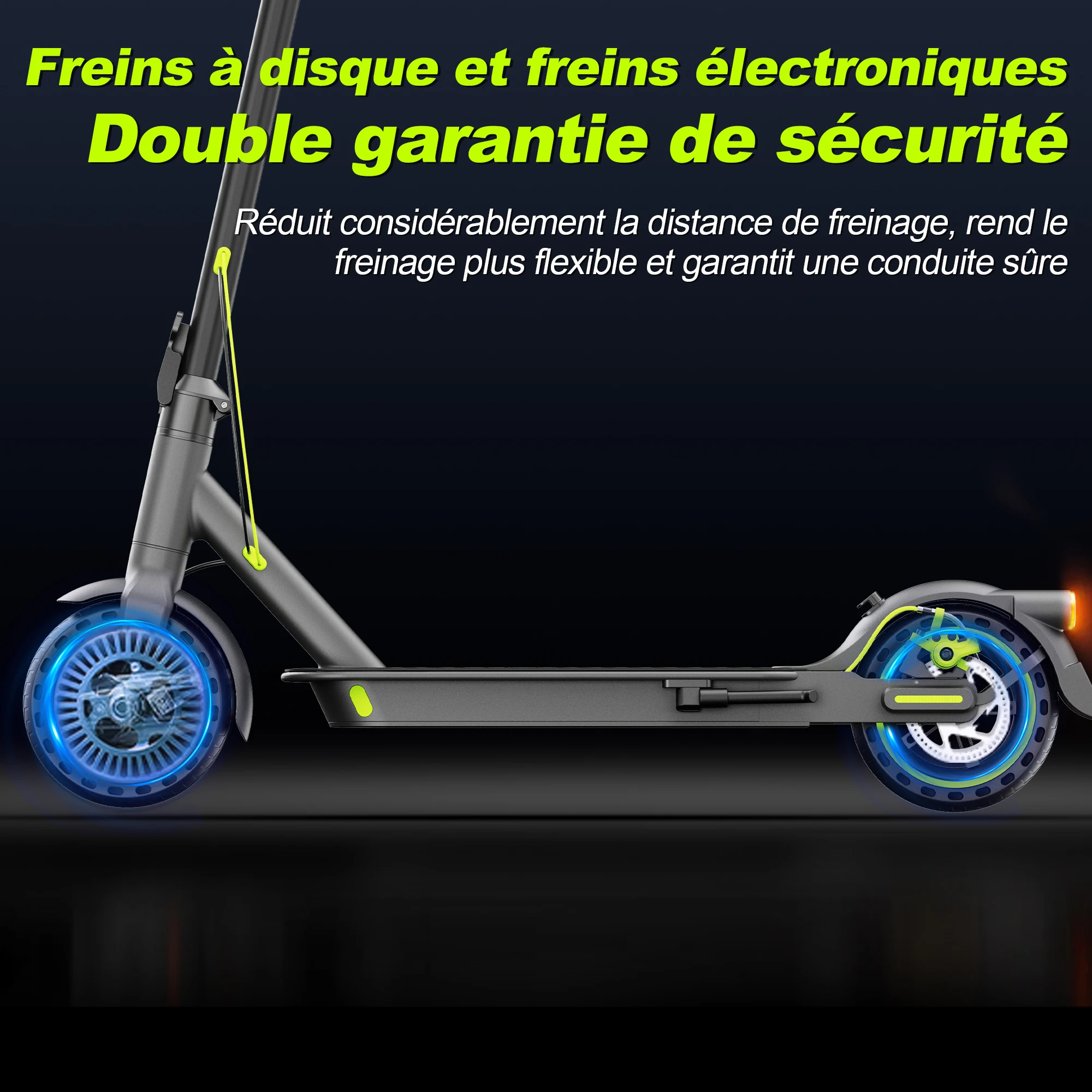 Todimart T3 Elektroroller 8,5 Zoll 36V 7,8Ah 24,99 Km/h für Erwachsene 30 Km Reichweite Wabenreifen Faltbar mit App T3 E-Scooter für Erwachsene – Detail 4