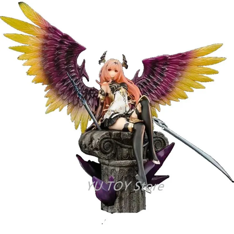 Anime Game Rage of Bahamut Dark Angel OLIVIA Statue PVC Figure Model Toys 29cm