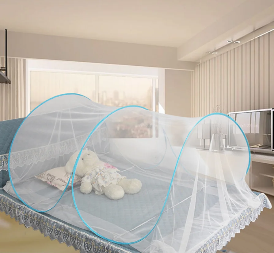 2024 Space capsule for two people, bottomless, zipperless, encrypted, portable, adjustable, and no installation of mosquito nets