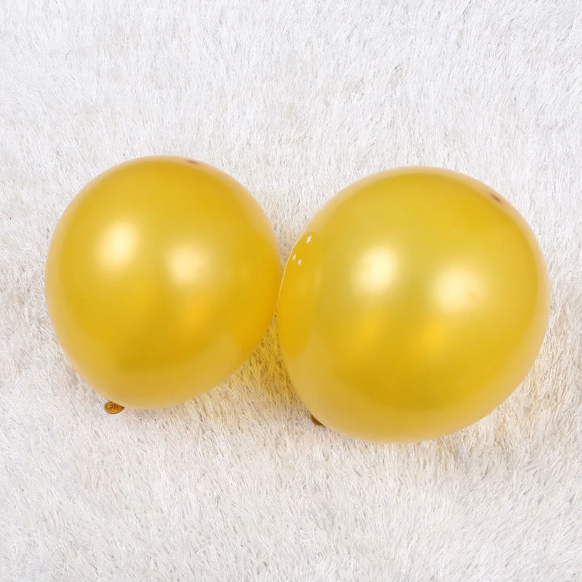 

10Pcs Shiny Balloons Set with Golden Cake Design Glitter Latex Balloons for Birthday Baby Shower Celebration Decor