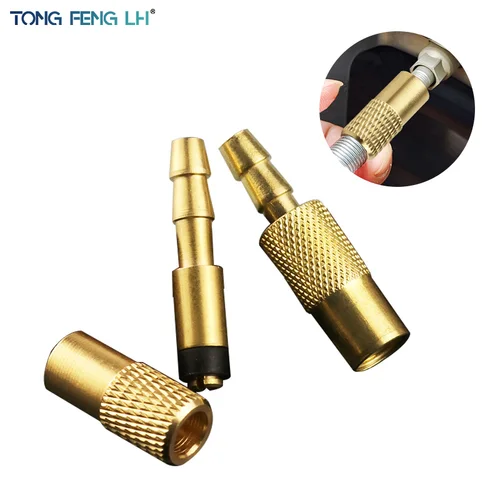 Accesorio de boquilla de inflado de aire para coche HC3, bomba de inflado de aire para vehículo, cabezal de conector de inflador de neumáticos de doble barril para neumáticos de vehículos