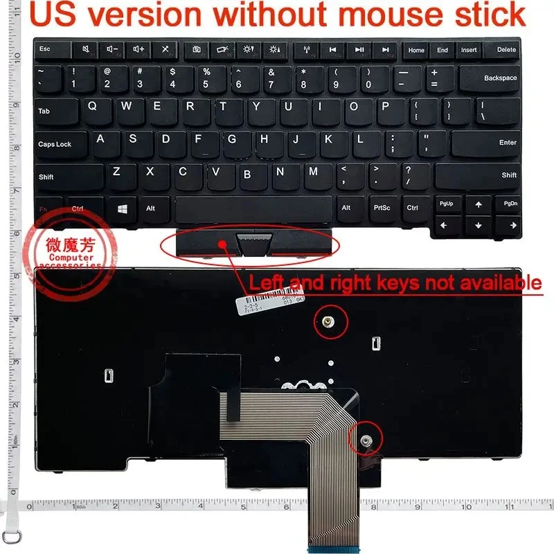 New Keyboard for Lenovo for ThinkPad Edge E430 E435 E330 E430C E430S E445 E335 S430 T430U English