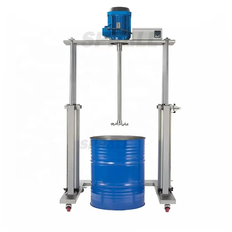 Movable Customized Pneumatic Explosion- Proof Air Electric Lifting Agitator Mixers Disperser Electric Mixier Dispersing