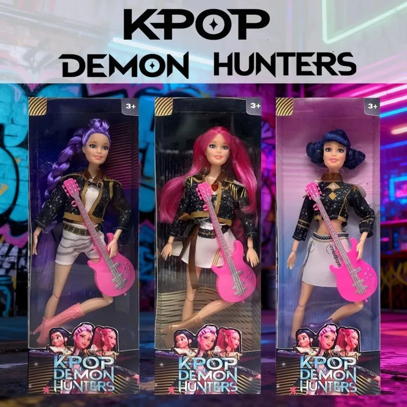 

Kpop Demon Hunters Action Figure Toy Rumi Mira Zoey Beautiful Princess Baby Girl Doll Box DIY Toy Surprise Gift Dropshipping;'/*