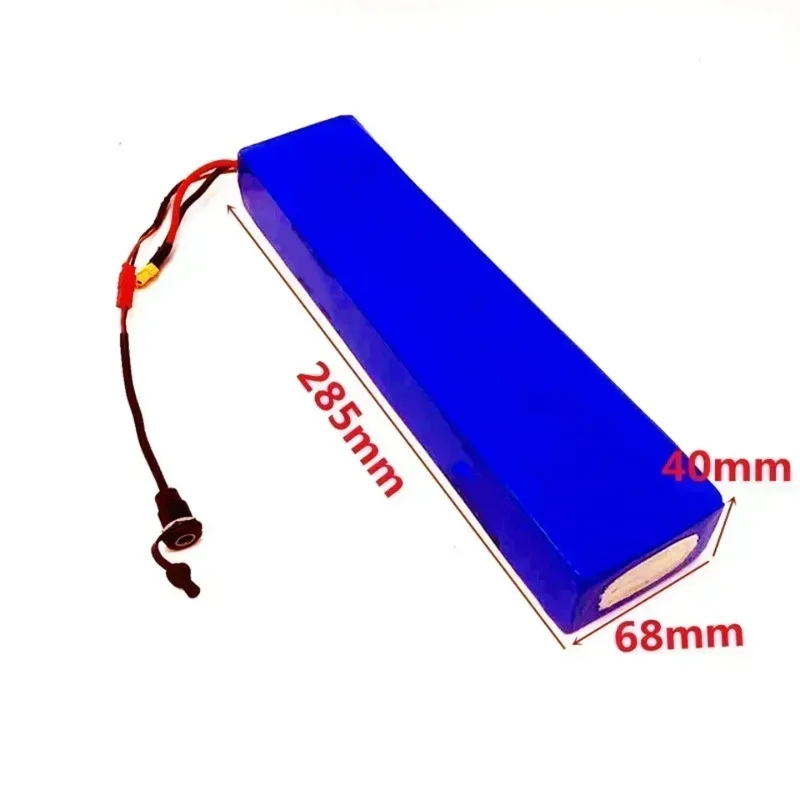 36V 10Ah 18650 Lithium Battery Pack 10S3P 250W-500W Power Modified Electric Scooter with BMS+XT30 JST Plug
