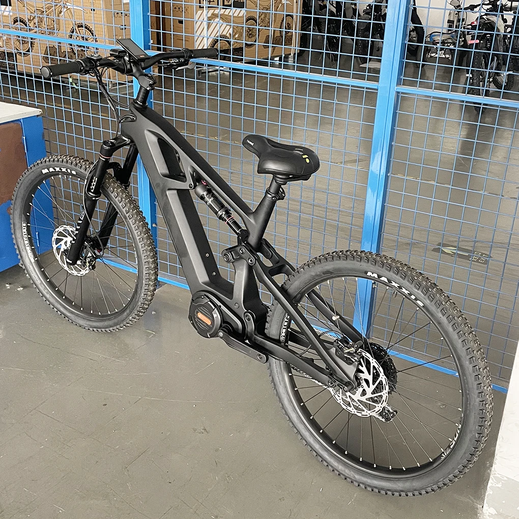 Bafang M620 29inch 48v Mtb Bike Full Suspension Ebike Carbon Fiber Frame Enduro Mountain Bike 1000w