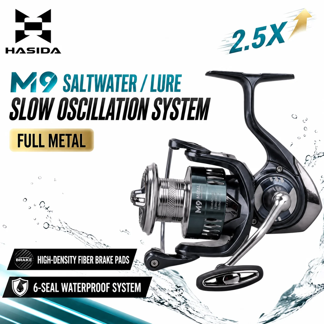 hasida-m9-spinning-fishing-reel-198-435g-52-47-1-9-1bb-max-drag-6kg-10kg-12kg-jigging-metal-saltwater-freshwater-offshore-boat