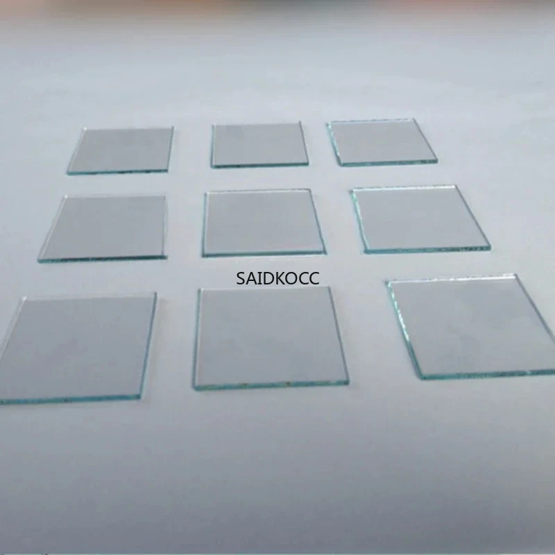 SAIDKOCC 10 ohm/sq Lab Transparent Conductive Glass Indium Tin Oxide ITO Conductive Glass Low Resistance Experiment