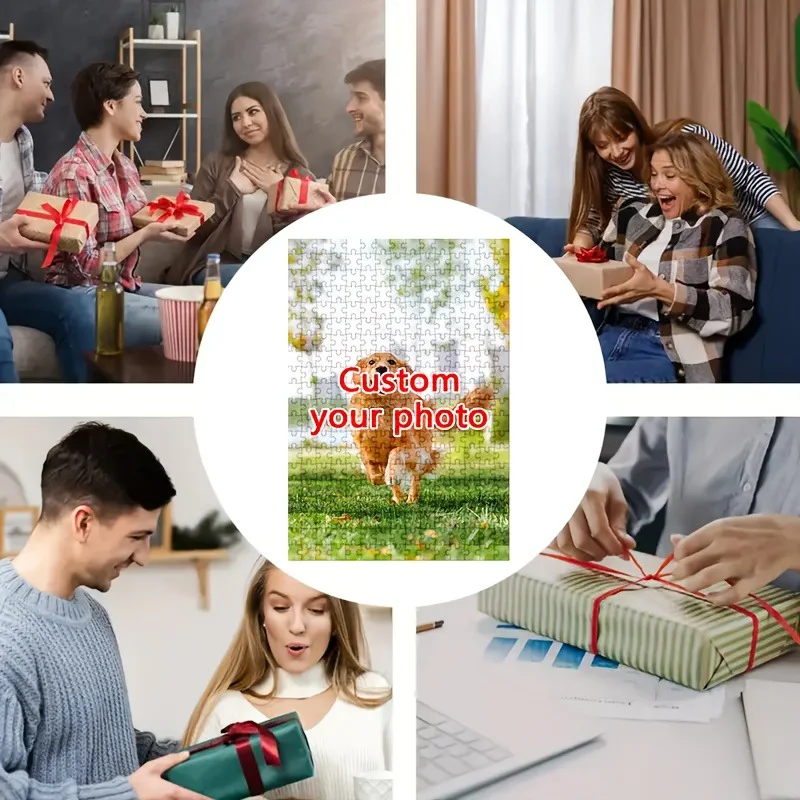 1000Pcs Custom Puzzle Upload Your Photo Advanced Skill Level - Suitable for Adults - Family Entertainment - DIY Home Decoration - and a Gift Idea to Challenge Your Brain - Adult Puzzle