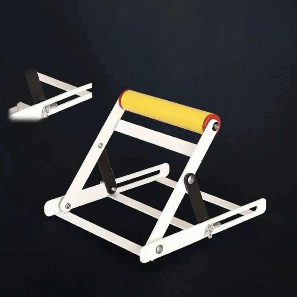 Adjustable Material Support Stand Stainless Steel Roller Bracket For Cutting Machine Bench Woodworking Construction
