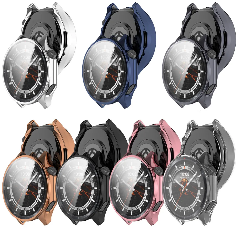 Funda protectora para Oneplus Watch 3 / OPPO Watch X2 TPU suave, fundas todo incluido, carcasa protectora, parachoques, accesorios para reloj