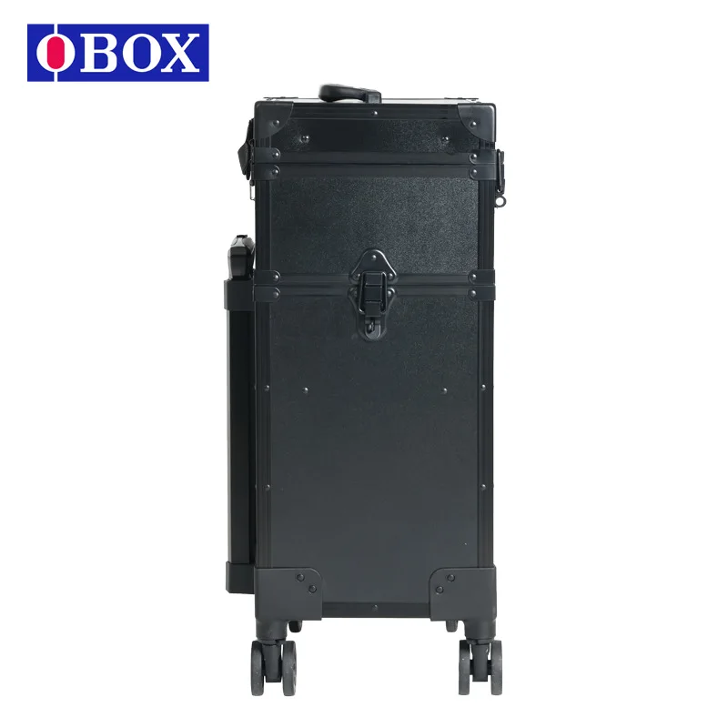 حقيبة مستحضرات التجميل للنساء 2025 موديل جديد مع مرآة مع درج محمول سعة كبيرة احترافية لتخزين الفنان #3