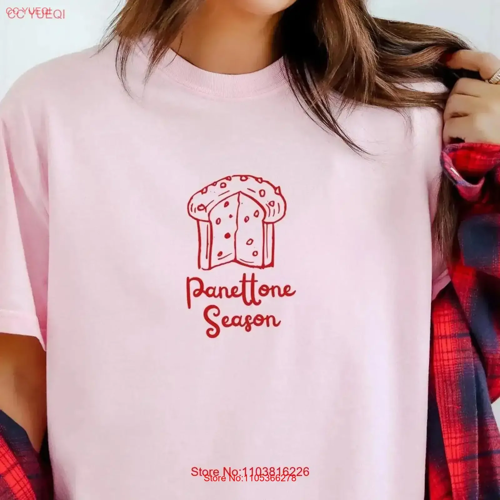 Camiseta Panettone, Orgullo Italiano, Atuendo Navideño, Buon Natale, Decoración Navideña, Es la Época, Estilo Italiano Vintage Lavado