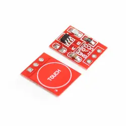 10PCS/LOT NEW TTP223 Touch button Module Capacitor type Single Channel Self Locking Touch switch sensor