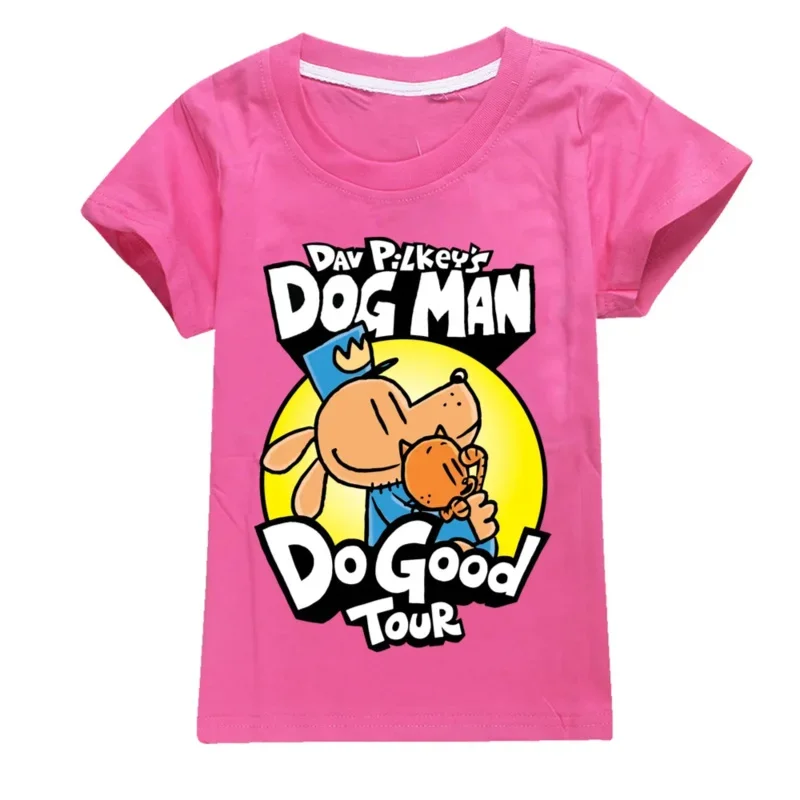2025 New Kids Dog Man T - Shirt Dog Man Gifts Dog Man Merch Book Lover Captain Underpants World Book Day Dogman Dog Man Doga AA