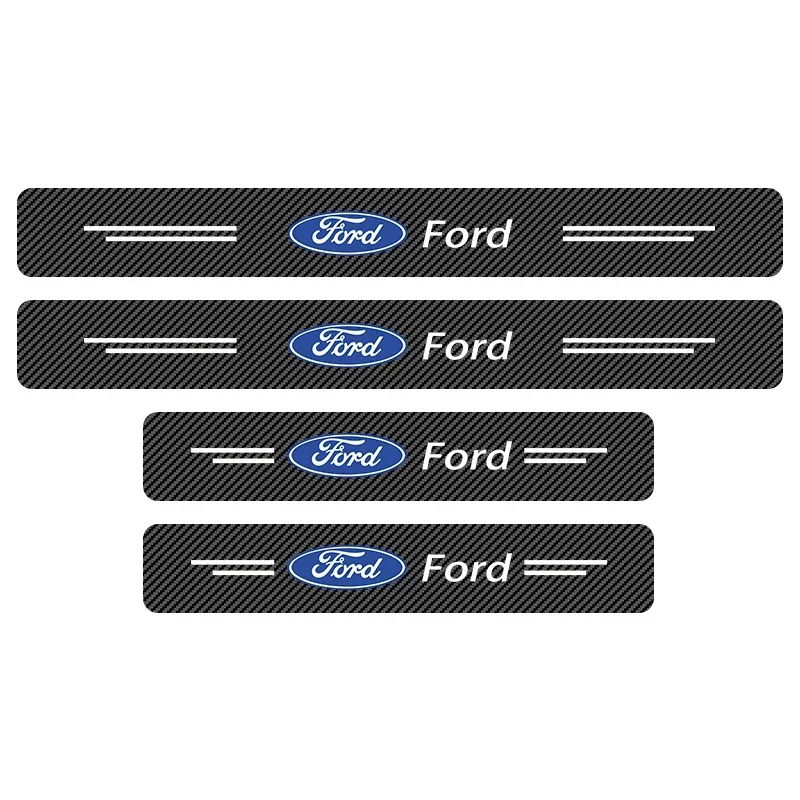 Auto Accessories Auto Door Sticker Threshold Waterproof Car Sticker For Ford Focus 2 3 Mondeo Fiesta Kuga Ranger Escort Explorer