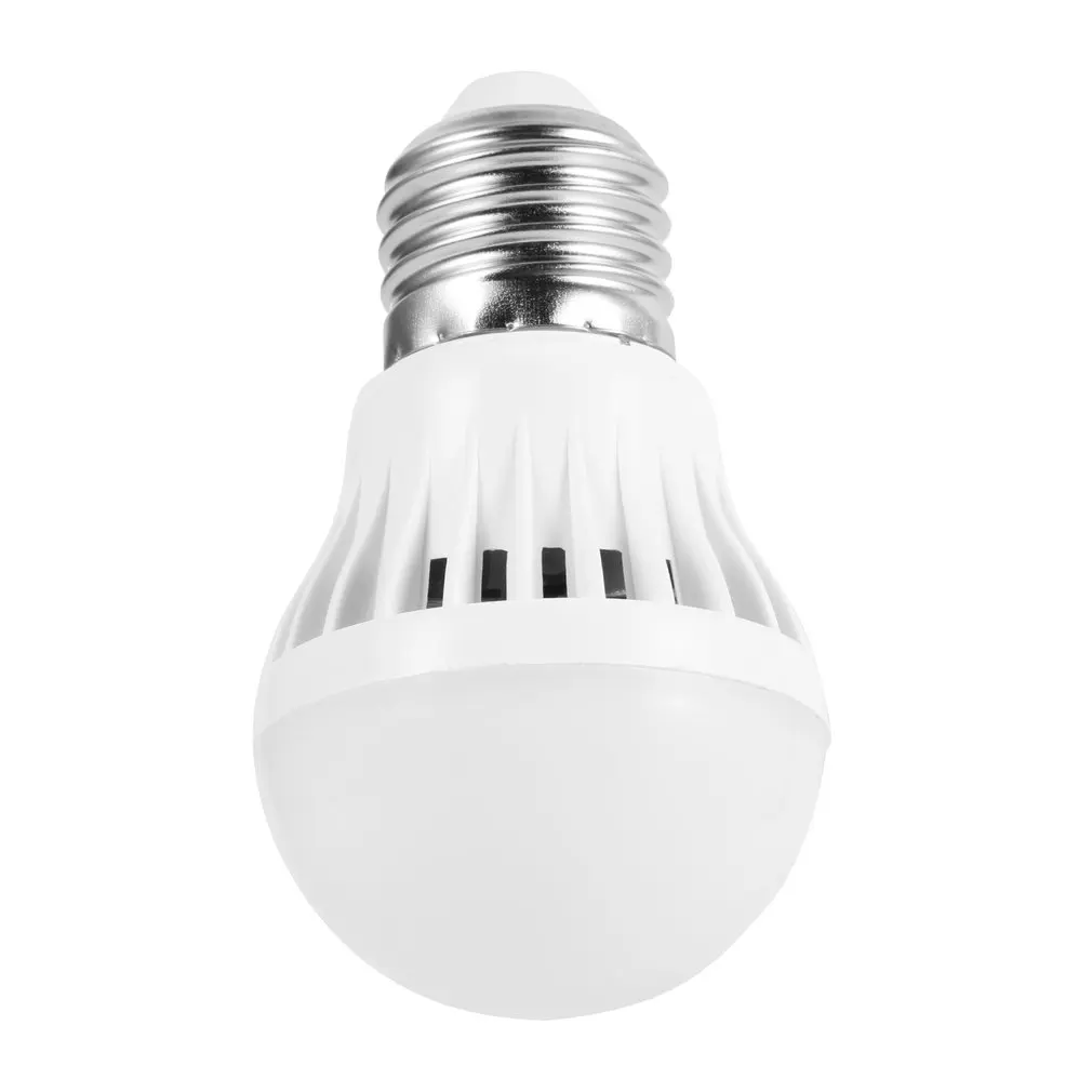 3W Sensor LED Bulb 180-230V Motion Smart PIR Lamp E27 Auto Sound Light Control Lamps Energy Saving Bulbs