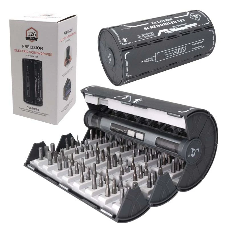 Precision electric screwdriver set, rechargeable mobile phone remover household multi-functional combination tool