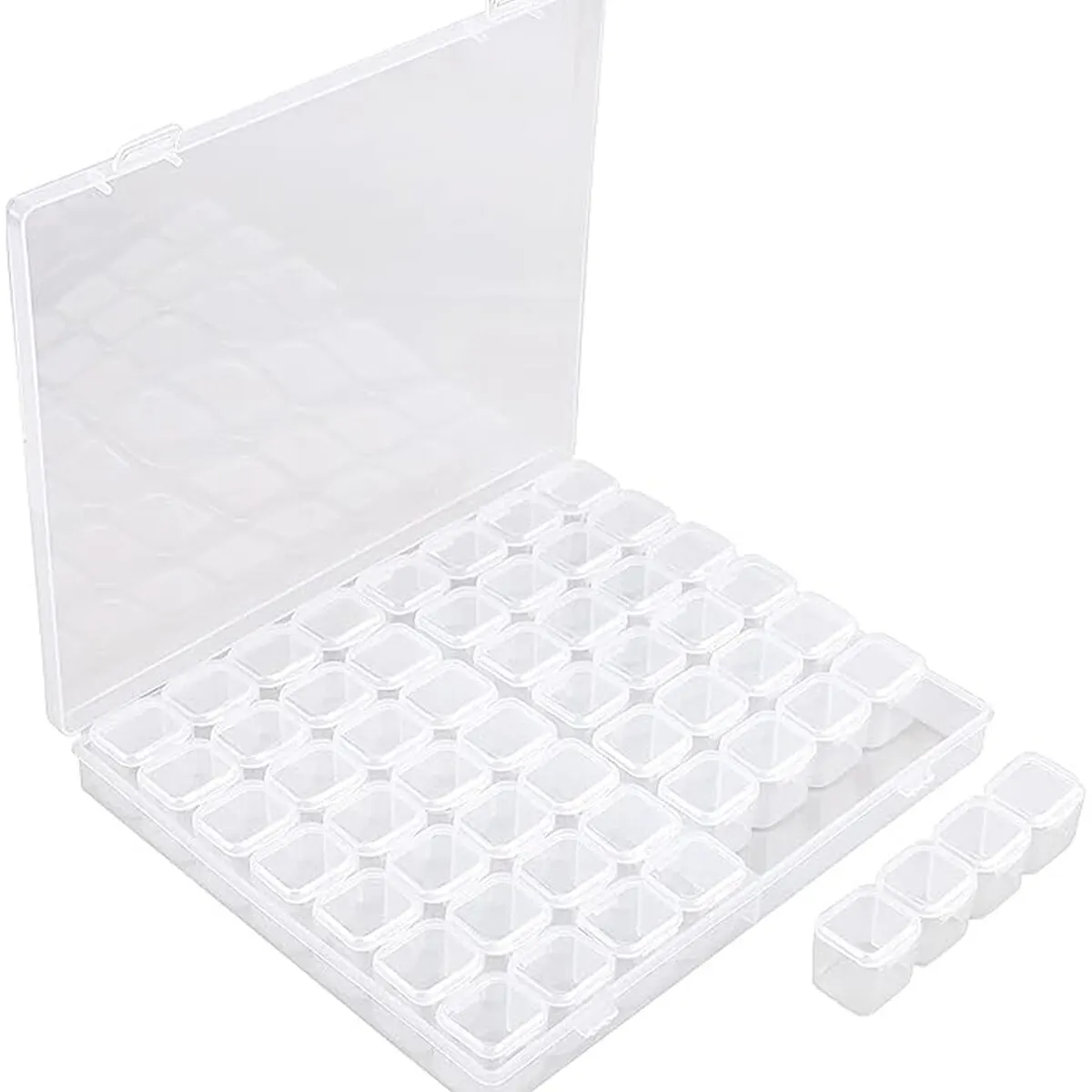 Adjustable Plastic Nail Accessories Storage Box, Tool Box