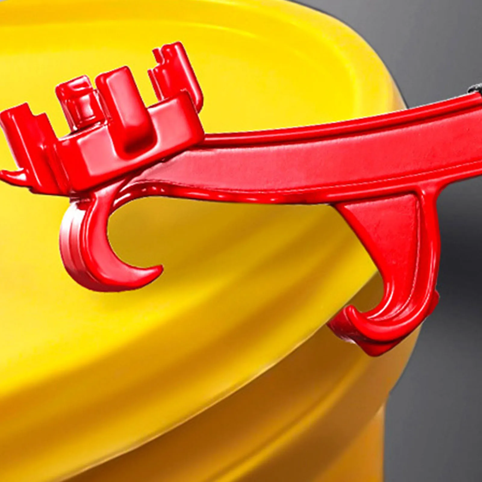 Bucket Lid Wrench Alloy Steel Bucket Opener Multifunctional Drum Lid Opening Tool for Plastic Buckets and Storage Drums