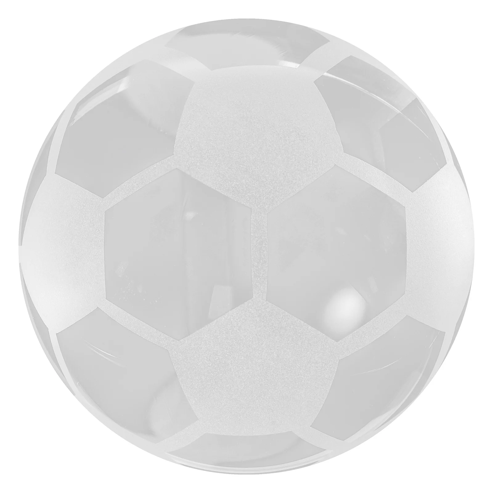 

Desk Crystal Ball Decoration Clear Soccer Ornament Small Trendy Fun Gift Exquisite Craft Soccer Gift Desk Crystal