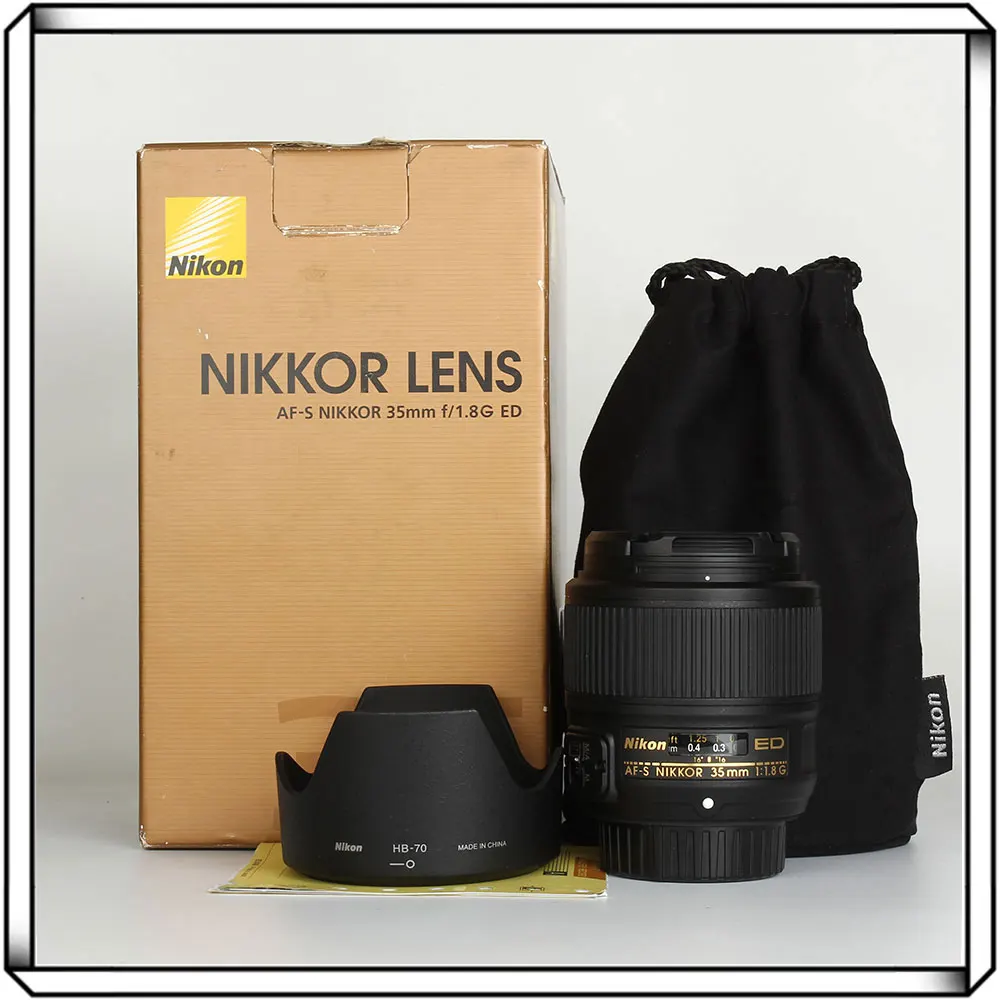 Nikon AF-S NIKKOR 35mm F/1.8 G ED FX Lens