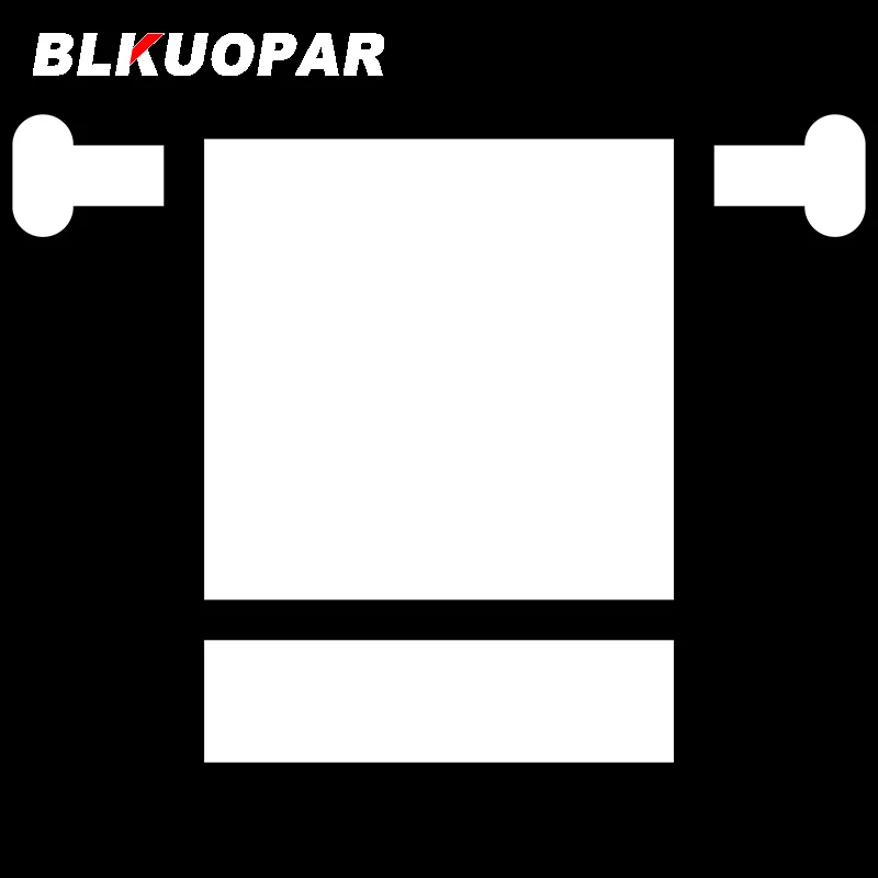 BLKUOPAR for Towel Car Stickers Creative Graffiti Decals Waterproof Scratch-Proof Refrigerator Skateboard Decor Car Label