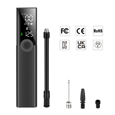 Woowind BP188 Bike Pump The Pro Electric Bicycle Pump Tire Inflator Portable Air Compressor - 120 PSI